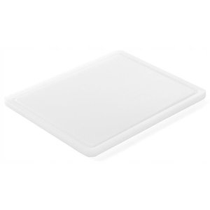 Hendi Polyethylene Cutting board HACCP GN 1/2 White with Cutout
