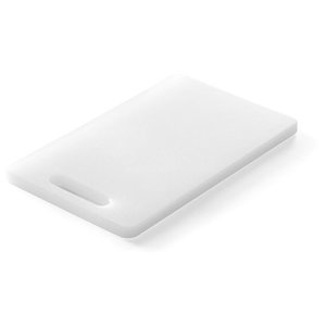 Hendi Deska do krojenia z polietylenu 150 x 250 mm biała z uchwytem Hendi Deska do krojenia z polietylenu 150 x 250 mm biała z uchwytem