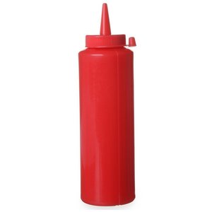 Hendi Red Squeeze Sauce Bottle 0,2 L