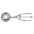 Hendi Ice cream scoop Kitchen Line