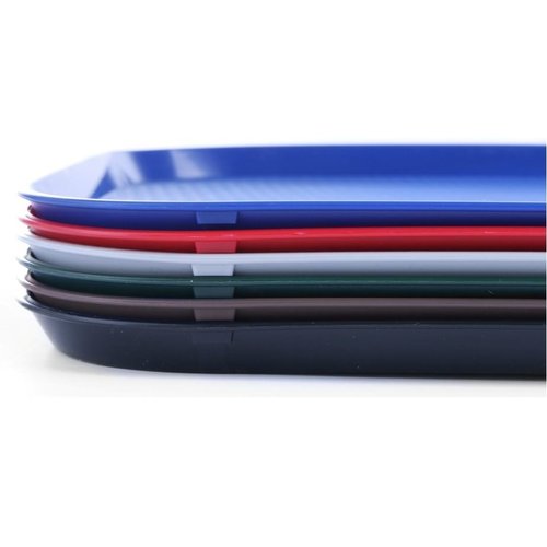 Hendi Prostokątna taca do serwowania Fast Food 350 x 450 mm z polipropylenu, szara Hendi Prostokątna taca do serwowania Fast Food 350 x 450 mm z polipropylenu, szara