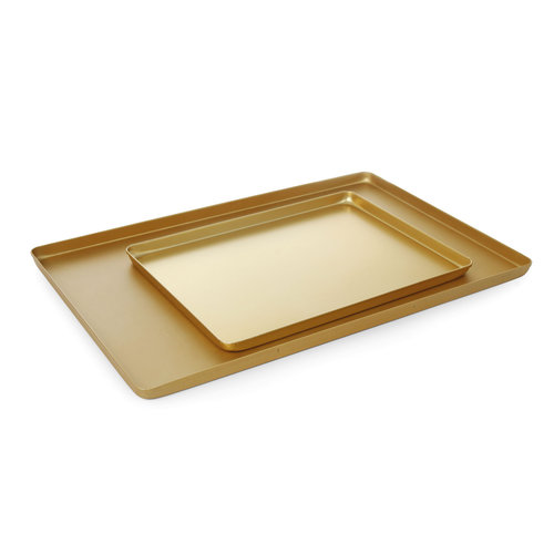 Hendi Taca cukiernicza ekspozycyjna, aluminium 400x300x(H)20 mm - złota Hendi Taca cukiernicza ekspozycyjna, aluminium 400x300x(H)20 mm - złota