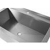 XXLselect Stół z basenem jednokomorowym - spawany, o wym. 800x600x(H)850 mm