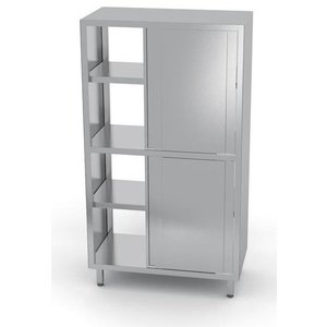 XXLselect Szafa przelotowa z drzwiami suwanymi - skręcana, o wym. 800x500x(H)1800 mm XXLselect Szafa przelotowa z drzwiami suwanymi - skręcana, o wym. 800x500x(H)1800 mm