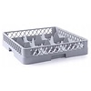 Hendi Gray Dishwasher Glassware Basket 9 compartments / 500 x 500 x 104 mm