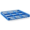Hendi Blue Dishwasher Glass Rack Extender 9 compartments / 500 x 500 x 45 mm