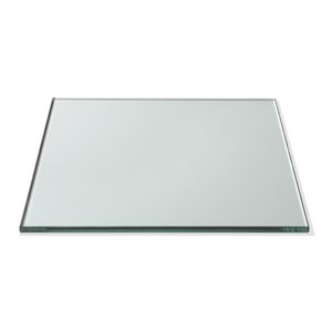 Rosseto Clear square plate made of tempered glass Rosseto Clear square plate made of tempered glass