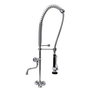 XXLselect Single Hole Deck Mounted Pre-Rinse Faucet with Spout, Knobs and Slide Heads XXLselect Single Hole Deck Mounted Pre-Rinse Faucet with Spout, Knobs and Slide Heads