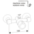 XXLselect Temporary shower mixer for exposed fitting with mixer
