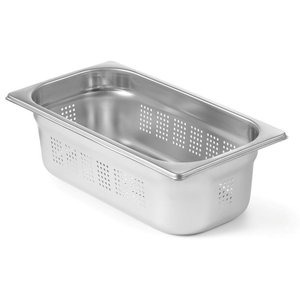 Hendi Stainless Steel Gastronorm Container 1/3 200 mm, Perforated Hendi Stainless Steel Gastronorm Container 1/3 200 mm, Perforated