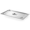 Hendi Stainless Steel Gastronorm Lid 1/1 with Seal Hendi Stainless Steel Gastronorm Lid 1/1 with Seal