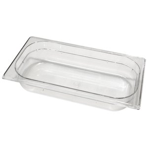 RedFox Polycarbonate Gastronorm Pan 1/4 65 mm, Transparent RedFox Polycarbonate Gastronorm Pan 1/4 65 mm, Transparent