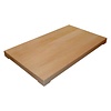 RedFox Wooden Cutting Board 400 x 400 mm Beige