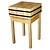 RedFox Butcher block wooden 400x400x850 mm on a wooden base
