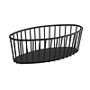 APS Kosz owalny czarny | 21 x 10 cm, h: 7 cm APS Kosz owalny czarny | 21 x 10 cm, h: 7 cm