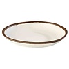 APS Shallow Melamine Plate, Ø205 mm, 500 ml, Crocker, Creamy