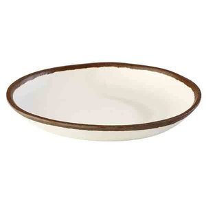 APS Shallow Melamine Plate, Ø205 mm, 500 ml, Crocker, Creamy APS Shallow Melamine Plate, Ø205 mm, 500 ml, Crocker, Creamy