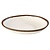 APS Shallow Melamine Plate, Ø205 mm, 500 ml, Crocker, Creamy