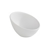 APS Miska okrągła asymetryczna z melaminy | biała | 0,08L