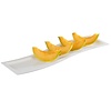 APS Taca prostokątna GN | biała | 53 x 16,2 cm, H: 2 cm APS Taca prostokątna GN | biała | 53 x 16,2 cm, H: 2 cm