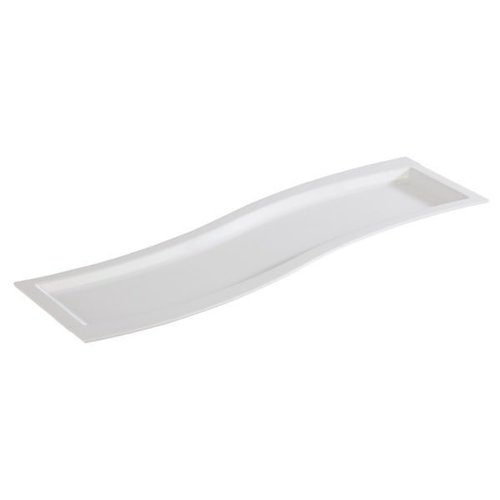 APS Taca prostokątna GN | biała | 53 x 16,2 cm, H: 2 cm APS Taca prostokątna GN | biała | 53 x 16,2 cm, H: 2 cm