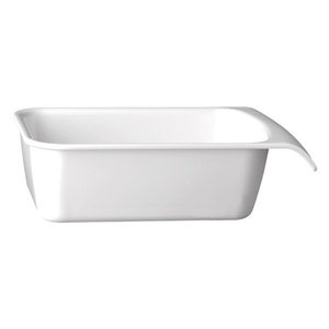 APS Miska prostokątna z melaminy | biała | 26,4 x 16,2 cm, H: 7,5 cm APS Miska prostokątna z melaminy | biała | 26,4 x 16,2 cm, H: 7,5 cm