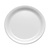 APS Shallow Melamine Plate, Ø225 mm, White