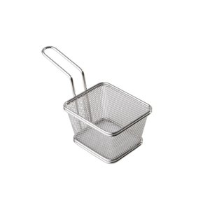 APS Koszyk do serwowania potraw | inox | 10 x 9 cm, H: 5,5 cm APS Koszyk do serwowania potraw | inox | 10 x 9 cm, H: 5,5 cm