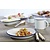 APS Deep Enameled Plate, Ø180 mm, 350 ml, White-Blue