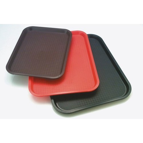 APS Polypropylene Rectangular Non-Slip Serving Tray 350 x 350 mm Red APS Polypropylene Rectangular Non-Slip Serving Tray 350 x 350 mm Red