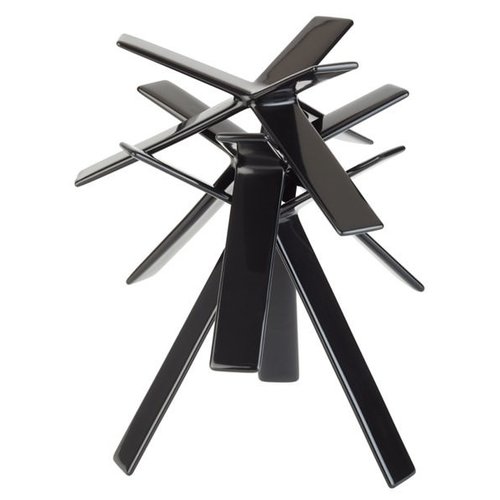 APS Stojak bufetowy | czarny | 8 cm APS Stojak bufetowy | czarny | 8 cm