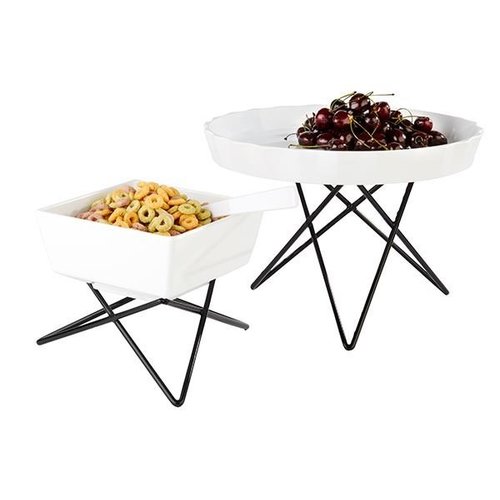 APS Metalowy stojak bufetowy | Ø 26 cm, H: 10,5 cm APS Metalowy stojak bufetowy | Ø 26 cm, H: 10,5 cm