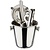 APS Stainless Steel Ice Bucket 0,5 L, Ø105 mm, (h)100 mm