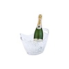 APS Polystyrene Wine or Champagne Container 3 L, 270x200x(h)210 mm, Transparent with 2 Handles APS Polystyrene Wine or Champagne Container 3 L, 270x200x(h)210 mm, Transparent with 2 Handles