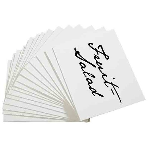 APS Zestaw etykiet | 50 szt. | biały