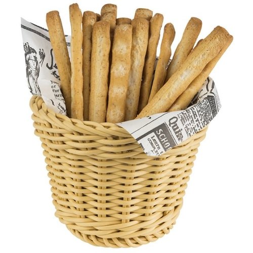 APS Koszyk okrągły | śr. 130x(H)100mm | beżowy APS Koszyk okrągły | śr. 130x(H)100mm | beżowy