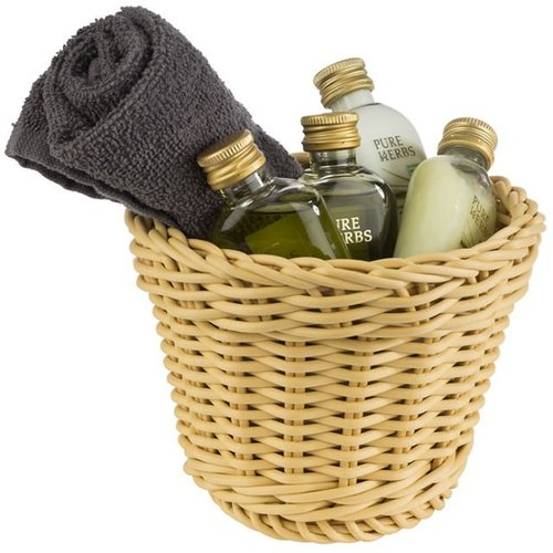 APS Koszyk okrągły | śr. 130x(H)100mm | beżowy APS Koszyk okrągły | śr. 130x(H)100mm | beżowy