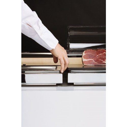 APS Witrynka bufetowa chłodząca prostokątna z pokrywą roll-top GN 1/1, 325 x 530 mm APS Witrynka bufetowa chłodząca prostokątna z pokrywą roll-top GN 1/1, 325 x 530 mm