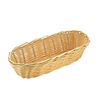 APS Koszyk owalny z polipropylenu | beżowy | 23 x 10, h: 6 cm