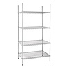 Vogue 4Tier Wire Shelving Kit 915x610mm Vogue 4Tier Wire Shelving Kit 915x610mm