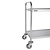 Vogue Stainless Steel 2 Tier Service Trolley 825 x 405 x 710 mm
