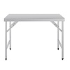 Vogue Stainless Steel Folding Table 1200mm Vogue Stainless Steel Folding Table 1200mm