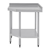 Vogue Stainless Steel Corner Table 600mm