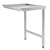 Vogue Pass Through Dishwash Table Left 600mm