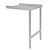 Vogue Pass Through Dishwash Table Left 600mm
