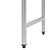 Vogue Pass Through Dishwash Table Left 600mm