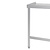 Vogue Pass Through Dishwash Table Left 600mm