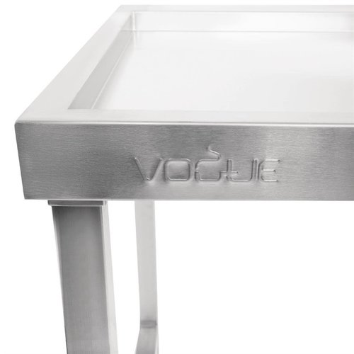 Vogue Pass Through Dishwash Table Left 600mm Vogue Pass Through Dishwash Table Left 600mm