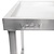 Vogue Pass Through Dishwash Table Left 600mm