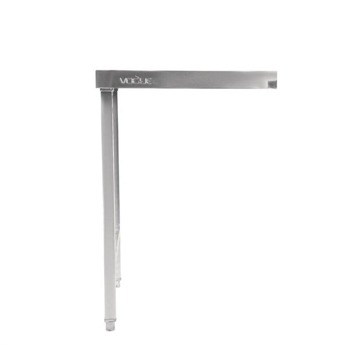 Vogue Pass Through Dishwash Table Left 600mm Vogue Pass Through Dishwash Table Left 600mm